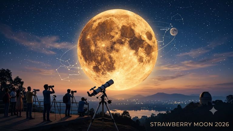 ಇಂದು Strawberry Moon! 🌕