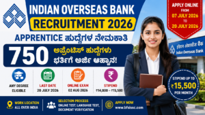 Indian Overseas Bank Recruitment 2026